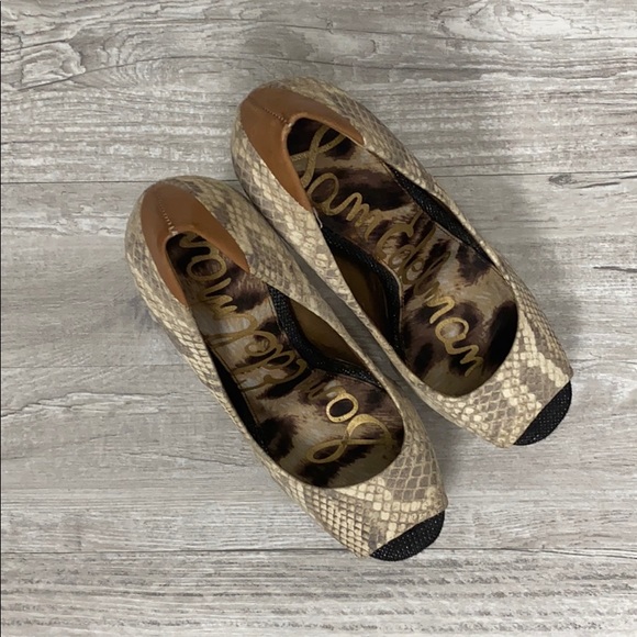 Sam Edelman SnakeSkin Platform Heels - Picture 2 of 8